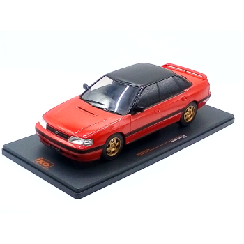 Subaru Legacy RS 1991 red - skala 1:18 - IXO